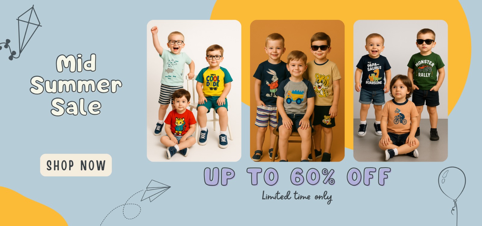 Get up to 80% OFF on our exclusive Summer Collection!